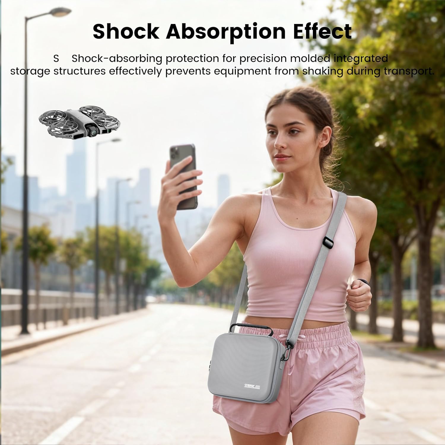STARTRC Neo 2 Portable PU Shou - Battery Case Storage recension och pris