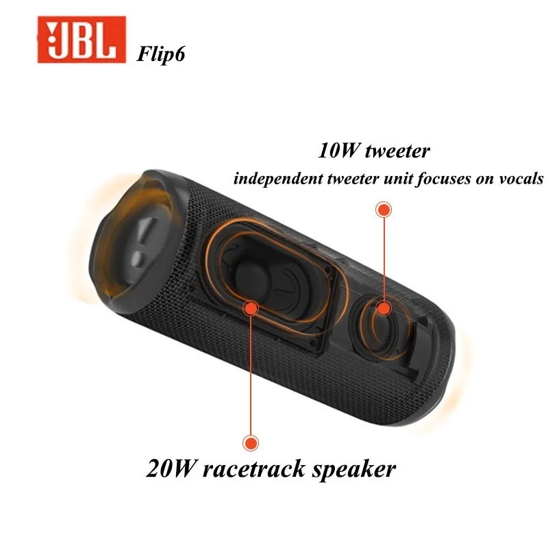 JBL Flip 6 Portable Wireless B - Jbl Speaker Flip 6 recension och pris