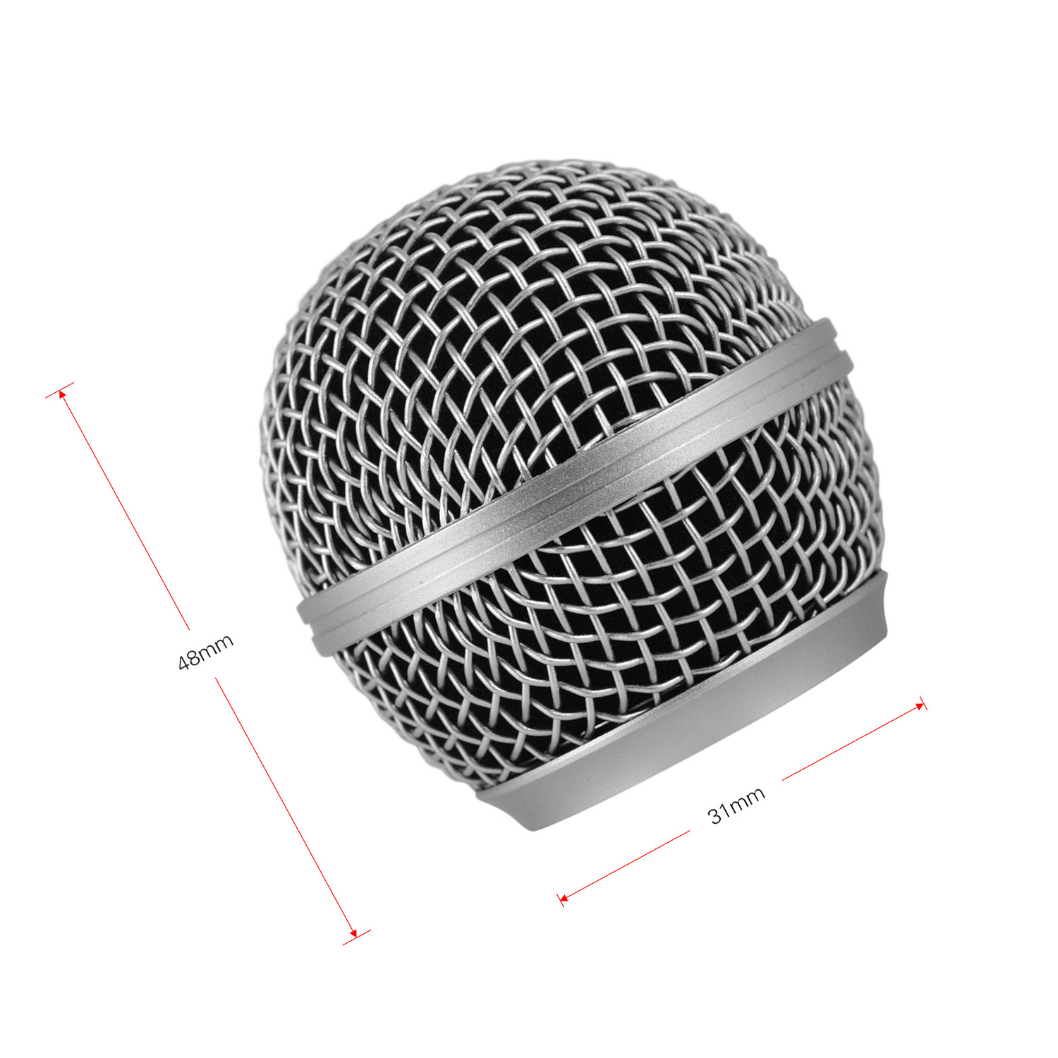 Microphone Grille Mic Replacem - Shure Mic Sm58 recension och pris