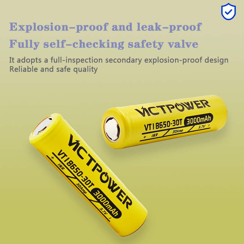 30A Continuous Drain Vicpower  - Vape Battery 18650 recension och pris