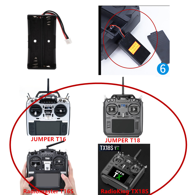 18650 Battery Compartment for  - Battery Case Storage recension och pris