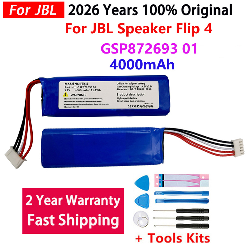 100%  Speaker Battery For JBL  - Jbl Speaker Flip 6 recension och pris